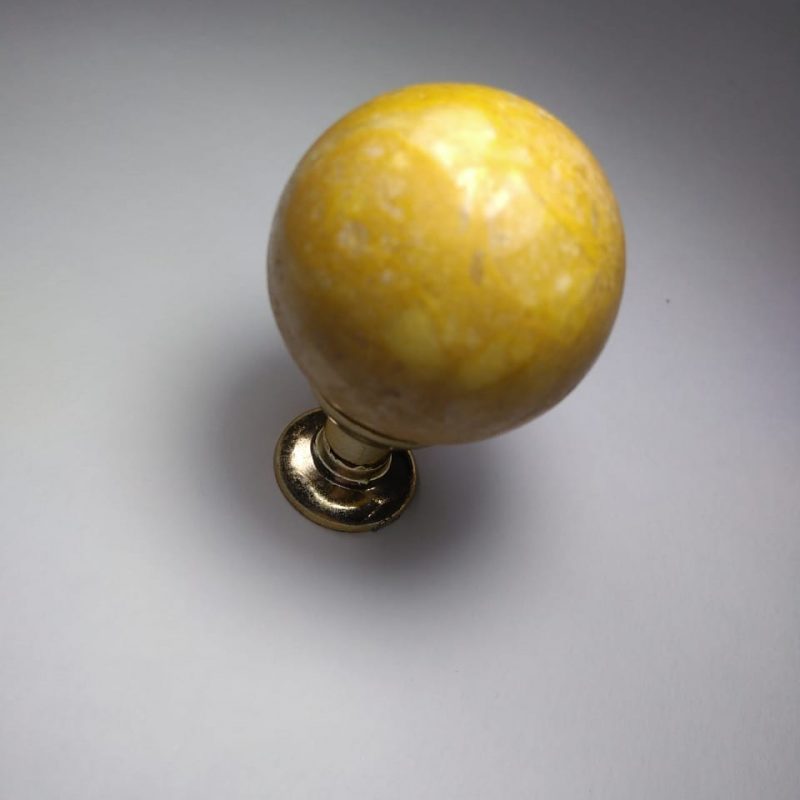 Esfera de Madeira Petrificada