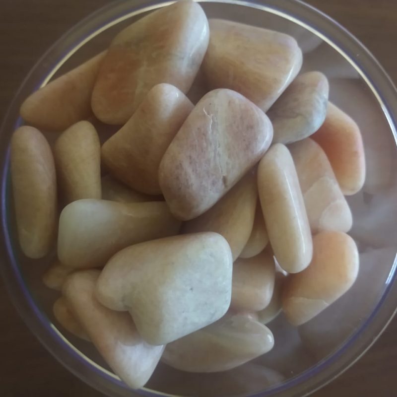 Feldspato Salmão rolado