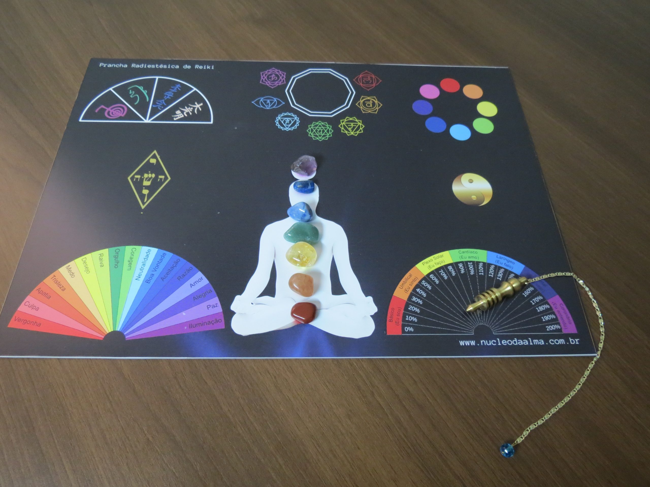 Prancha Radiestésica de Reiki - Imagem 3