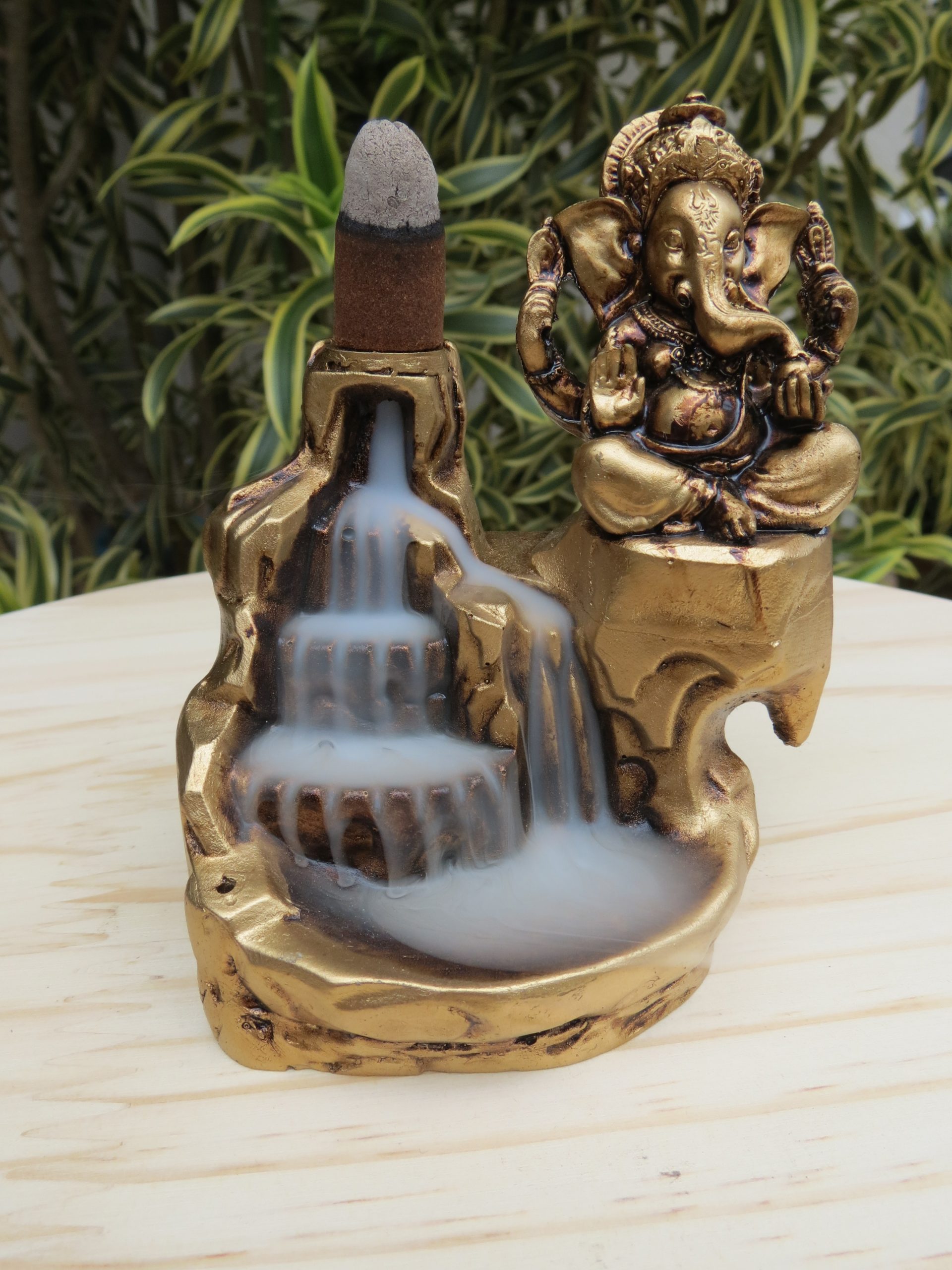 Incensário P Ganesha Backflow